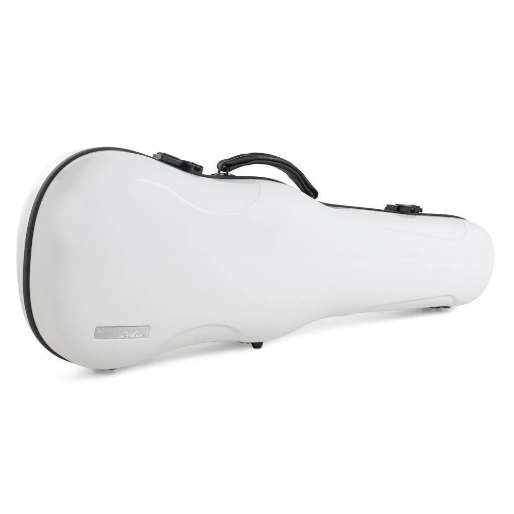 GEWA Viola Case Air 2.0 Shaped White Black High Gloss Vermont Violins